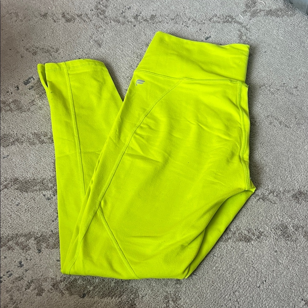 Fabletics Neon Yellow Leggings